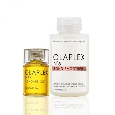 Olaplex No.6 Hair Perfector Bond Smoother 3.3 Oz plus Olaplex No.7 Bonding Oil 1 oz SET | Walmart (US)