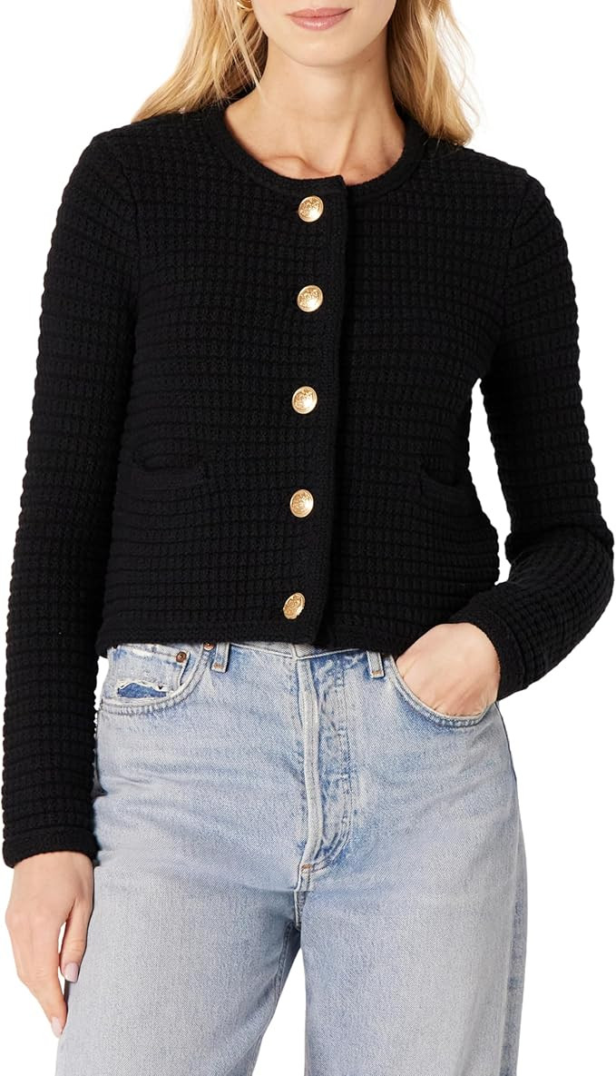 Amazon Essentials Womens Regular-Fit Midweight Cardigan Sweater | Amazon (US)