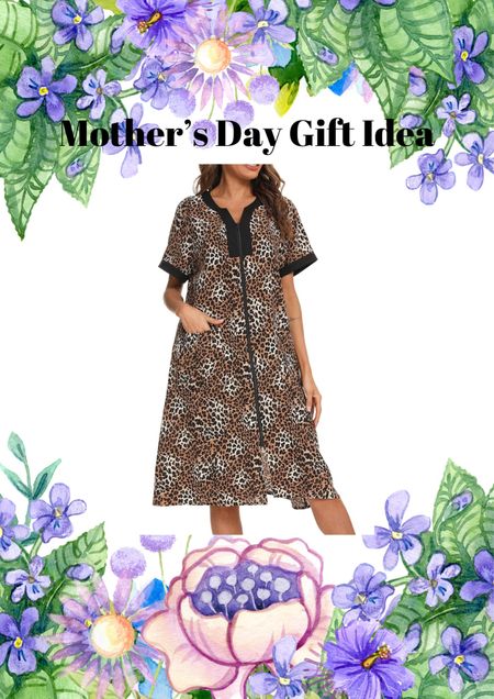 Zipper House Dress for Mom #loungewear #mothersday 

#LTKGiftGuide #LTKfindsunder50 #LTKSeasonal