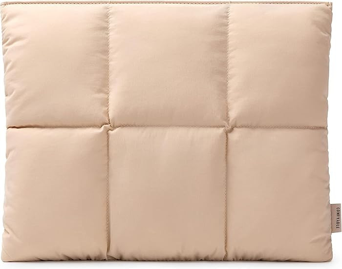 Comfyable Puffy Laptop Sleeve 13 Inch 14 Inch, Quilted Puffer Laptop Carrying Case, Pillow Case C... | Amazon (US)