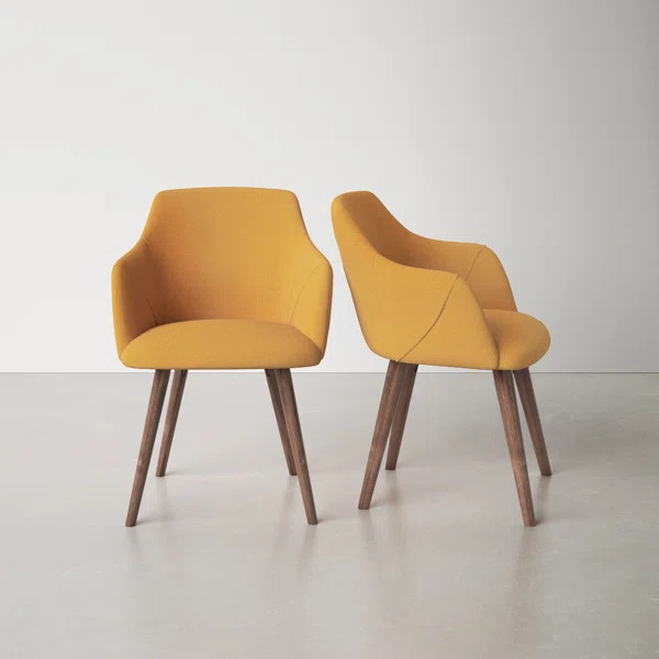 Jace Upholstered Arm Chair (Set of 2) | Wayfair North America