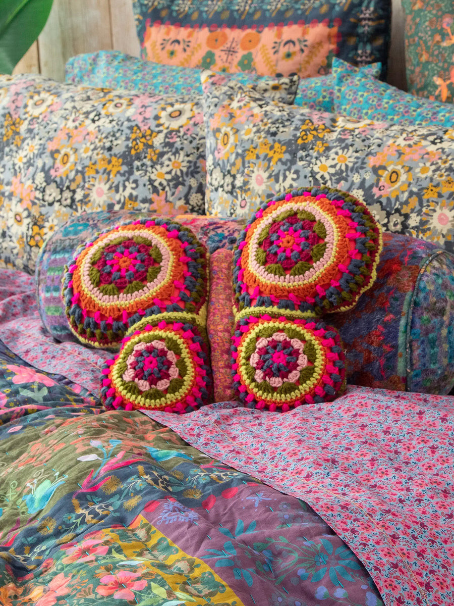 Crochet Pillow - Butterfly | Natural Life
