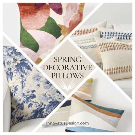Do you need some Spring Decor Inspiration? These decorative pillows are a great place to start freshening up your home decor! Our favorite Spring decorative pillows  

#LTKhome #LTKSeasonal #LTKFind