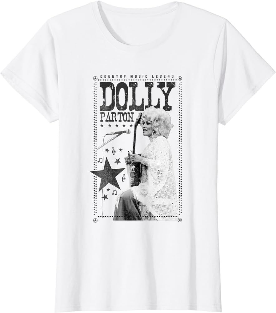 Dolly Parton Country Music Legend T-Shirt | Amazon (US)