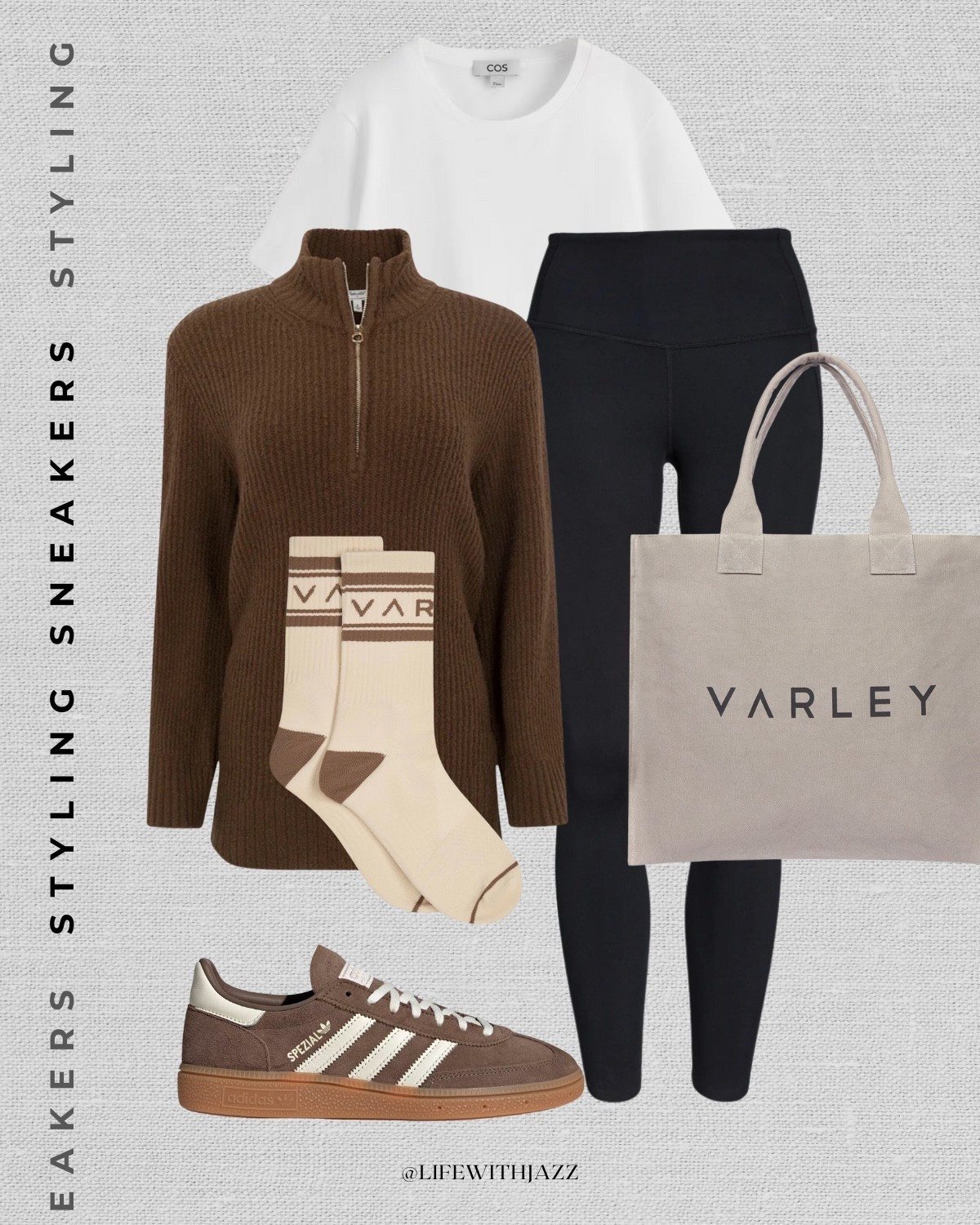 Styling sneakers for fall

Fall style / casual style / elevated style / quarter sleeve sweater / leggings / adidas sneakers / varley tote / quarter socks 

#LTKSeasonal #LTKStyleTip