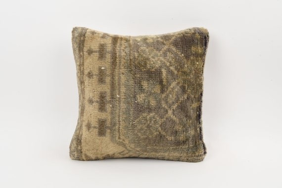 Decorative Throw Pillow 16x16 Pillow Cover Bohemian Kilim | Etsy | Etsy (US)