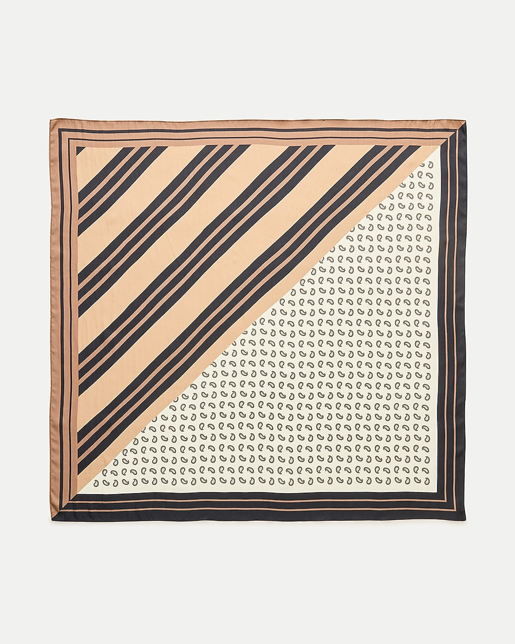Printed silk scarf | J. Crew US