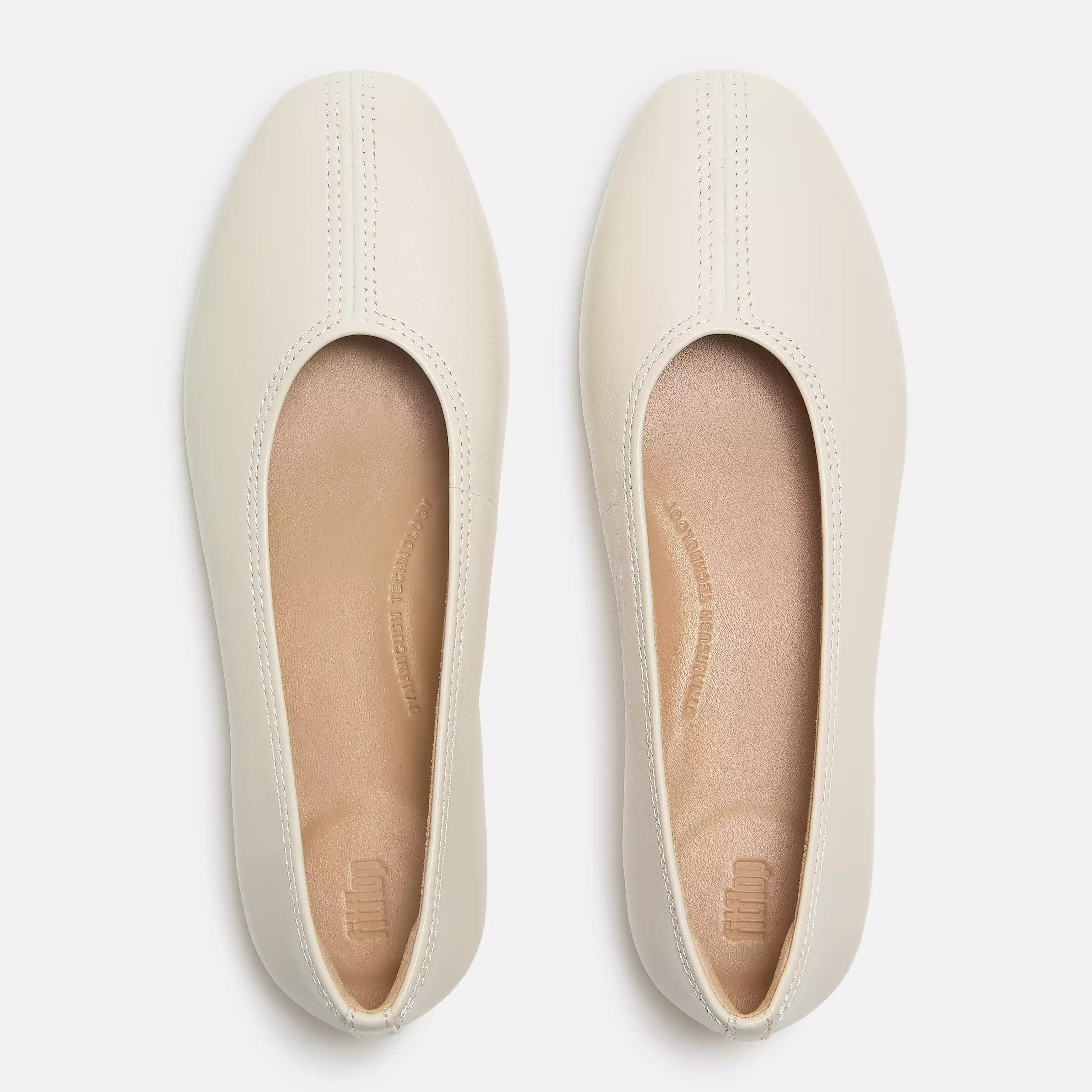 DELICATO High-Cut Soft-Leather Ballerinas | FitFlop (US)