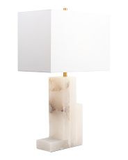 27.75in Alabaster Table Lamp | TJ Maxx