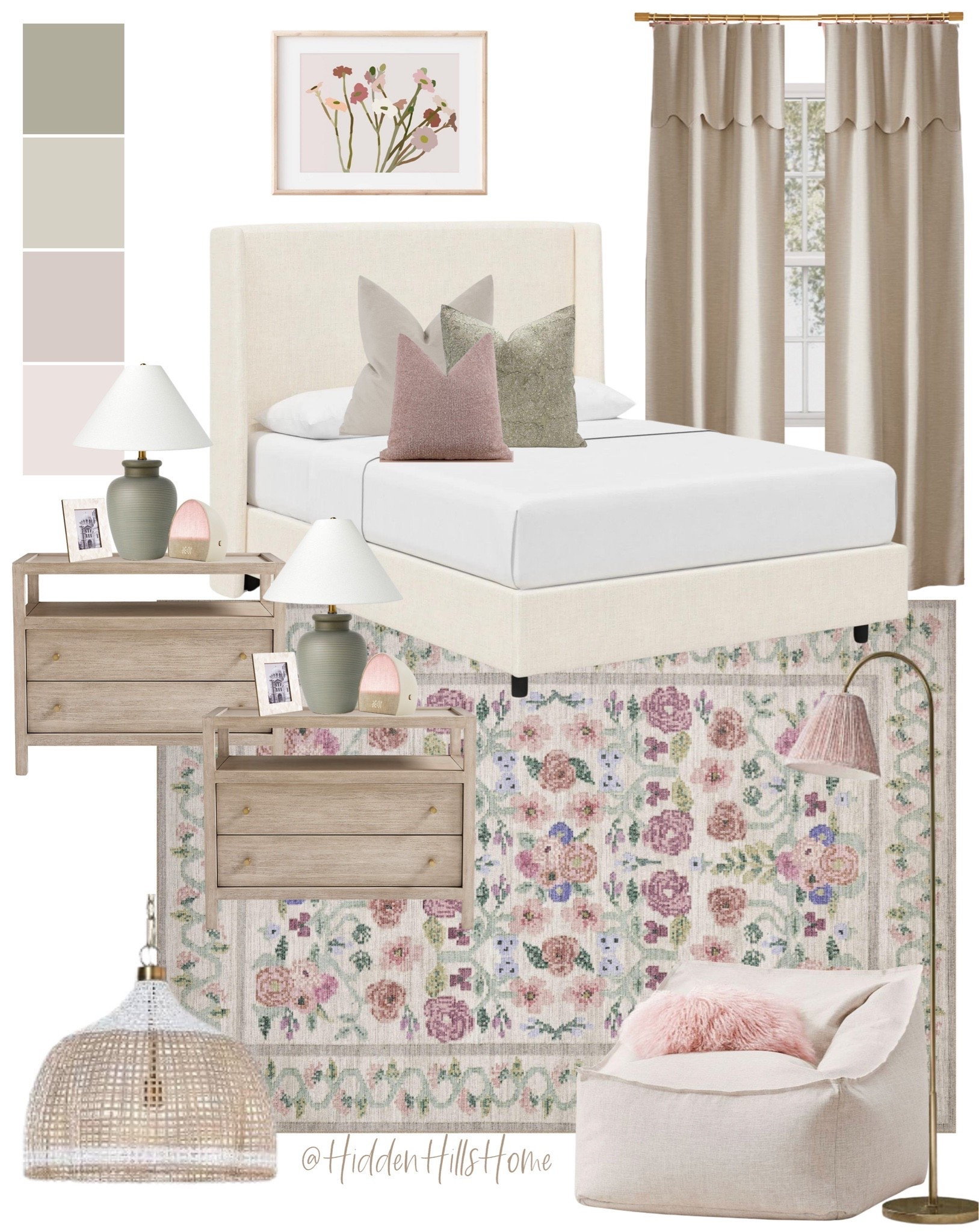 Girls room decor mood board, teen girls bedroom decor ideas, cute girls bedroom design #girlsbedroom

#LTKHome #LTKSaleAlert #LTKKids