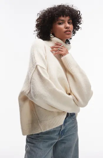 Oversize Turtleneck Sweater | Nordstrom