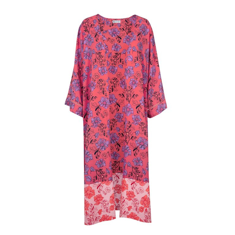 Jessica Simpson Women's Kimono with Lace Insert, Sizes S-XL - Walmart.com | Walmart (US)