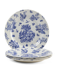 4pk Toile De Jardin Dinner Plates | Kitchen & Dining Room | Marshalls | Marshalls