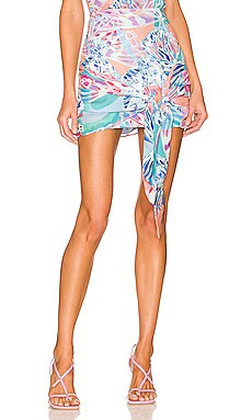 Amanda Uprichard Coppola Skirt in Papillon from Revolve.com | Revolve Clothing (Global)