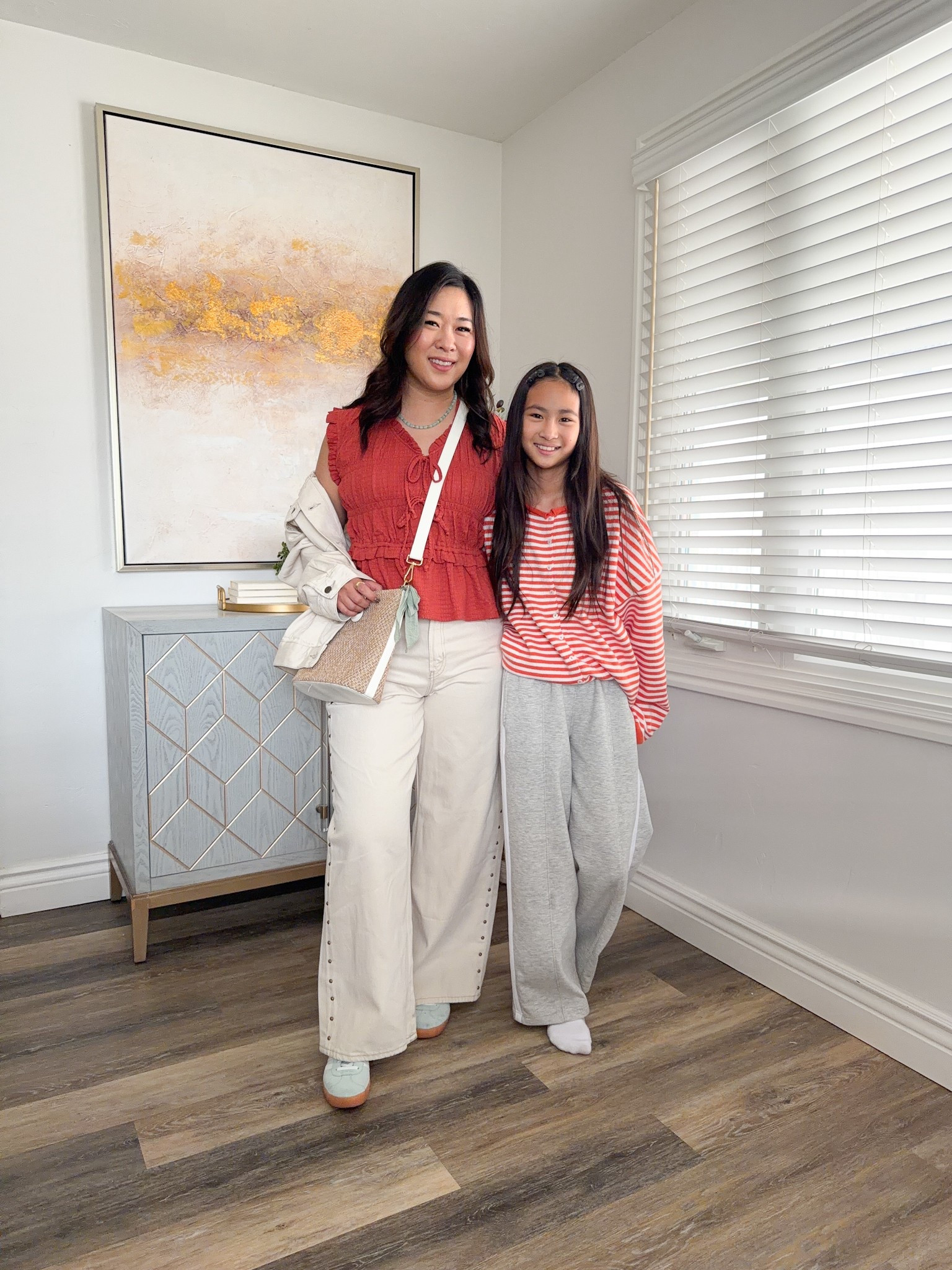 Taylor Swift The Life of a Showgirl release party outfits

Tank: Medium
Studded Denim Jacket: Small
Studded Denim Jeans: 8 