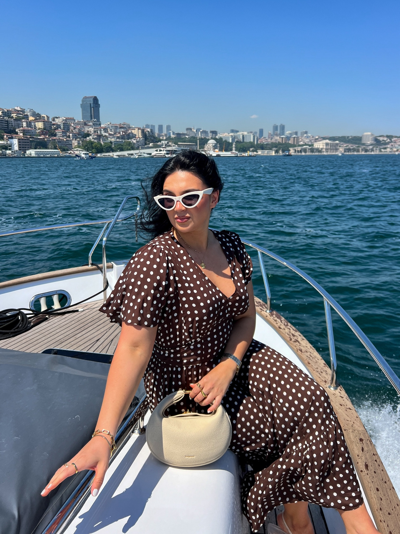 Midi polka dot dress in brown for those sunny days abroad 💭

#LTKsummer #LTKeurope #LTKmidsize