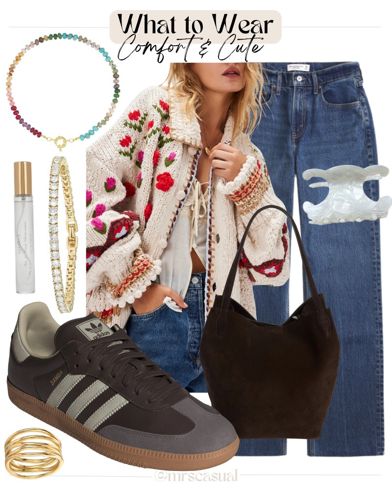 Comfy but still SO cute 🙌🏻 This whole combo is giving fall preview.

#LTKOver40 #LTKSeasonal #LTKmomlife