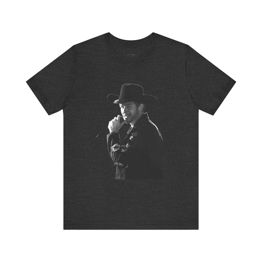 Retro Cowboy Nick Jonas Oversized T-shirt: Vintage Band Tee - Etsy | Etsy (US)
