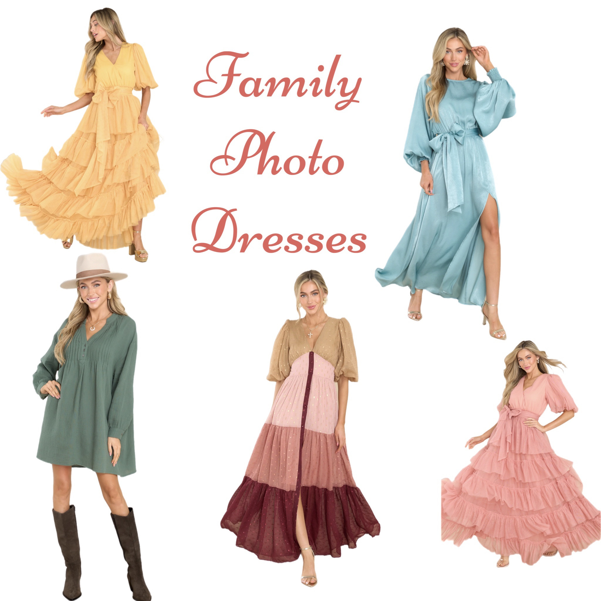 Another round of dress options for fall family photos! 🍁 🍂 

#LTKfindsunder100 #LTKstyletip #LTKSeasonal