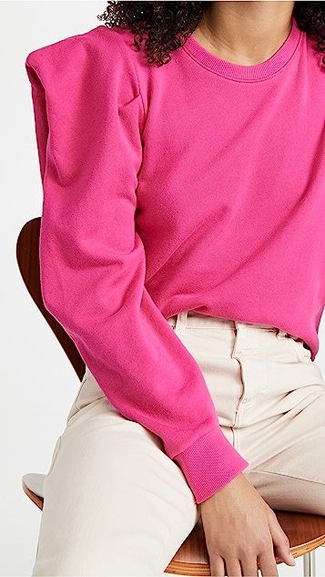 Joss Sweatshirt with Draped Sleeves | Shopbop