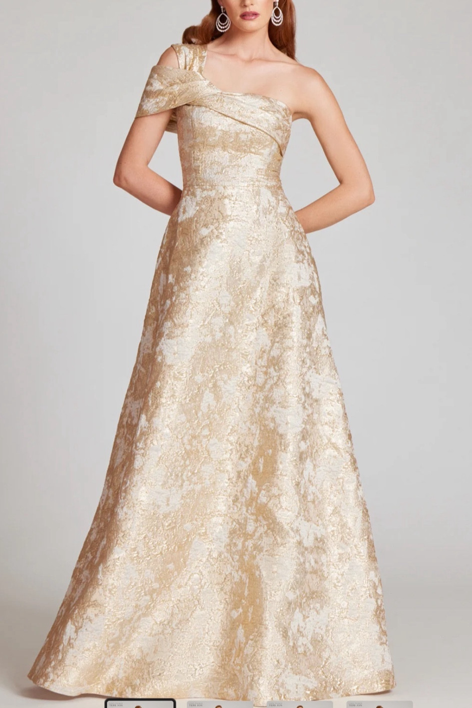 white christmas dresses Sandra Pleated Maxi Dress — Champagne Halter