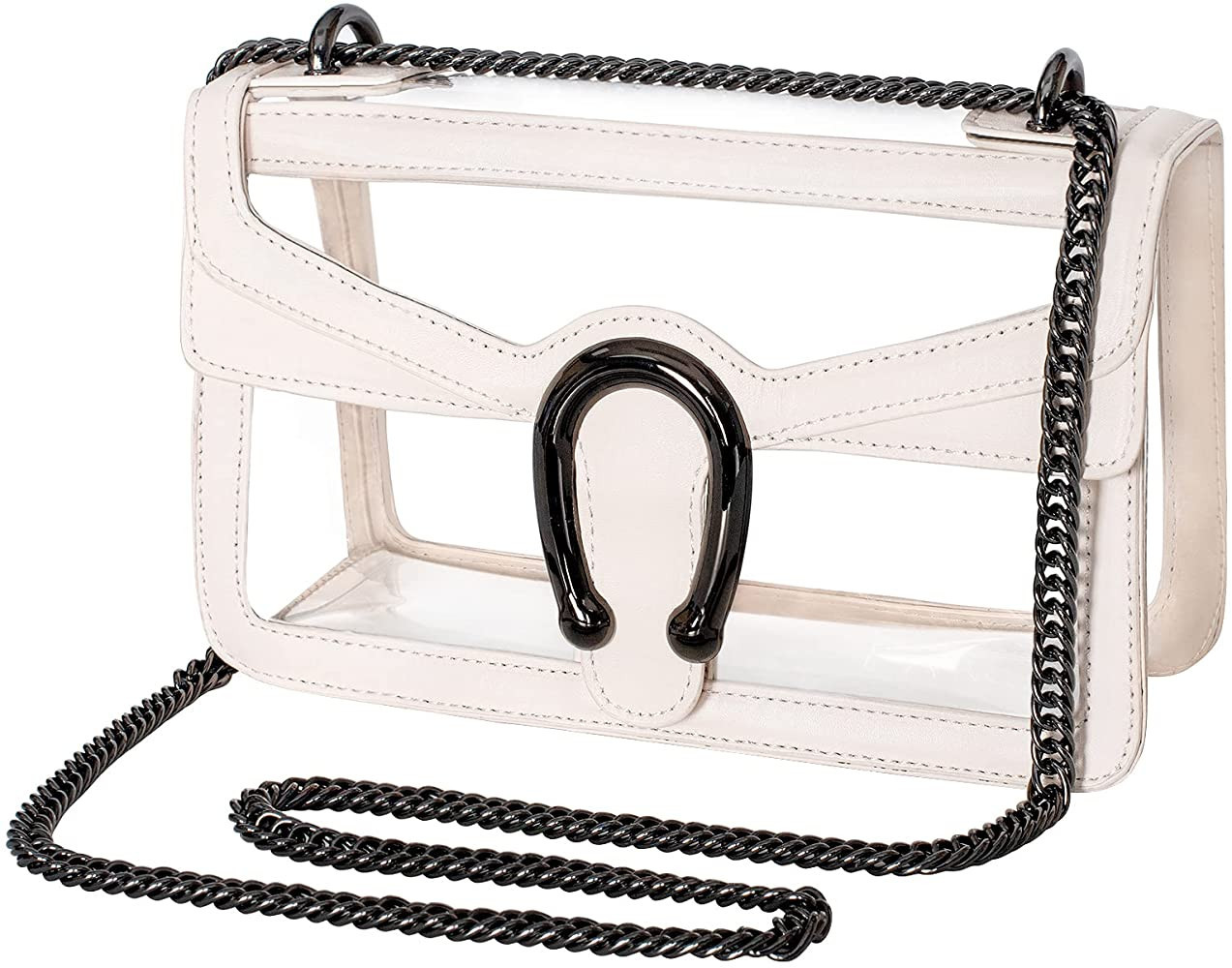 Joryin Clear Bag for Women Clear Bags Stadium Approved Shoulder Bag Crossbody Bag Small Clear Purse  | Amazon (US)