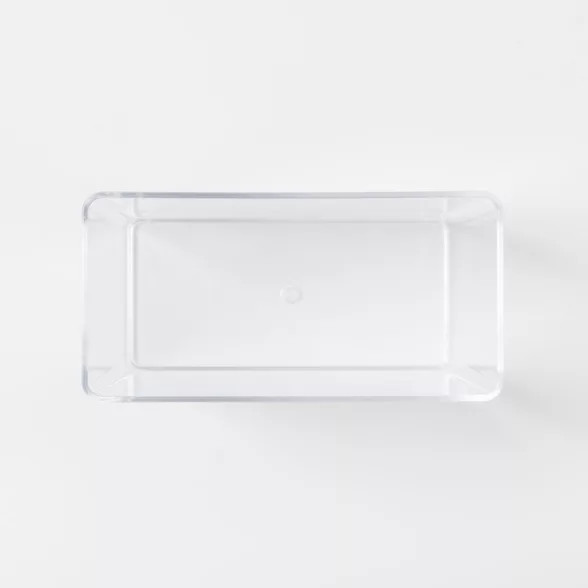 8"W X 4"D X 8"H Plastic Food Storage Container Clear - Made By Design™ | Target