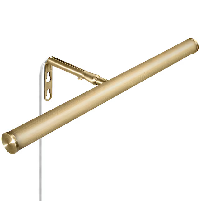 Maxxima Picture Lights Brass LED Plug-in Picture Light Lowes.com | Lowe's