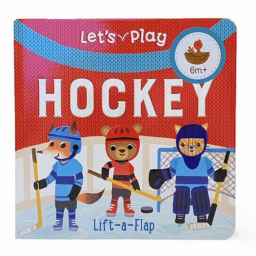 Let's Play Hockey! A Lift-a-Flap Board Book for Babies and Toddlers, Ages 1-4      Board book –... | Amazon (US)