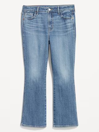 High-Waisted 90&apos;s Crop Flare Jeans | Old Navy (US)