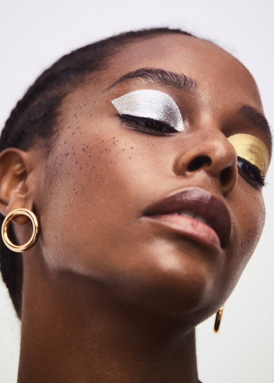 Hoop pendant earrings | MANGO (US)