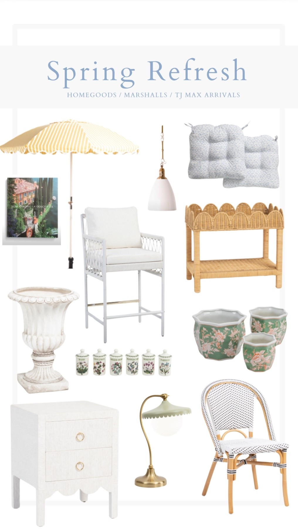 Homegoods Spring summer arrivals 

#LTKSaleAlert #LTKHome #LTKSeasonal