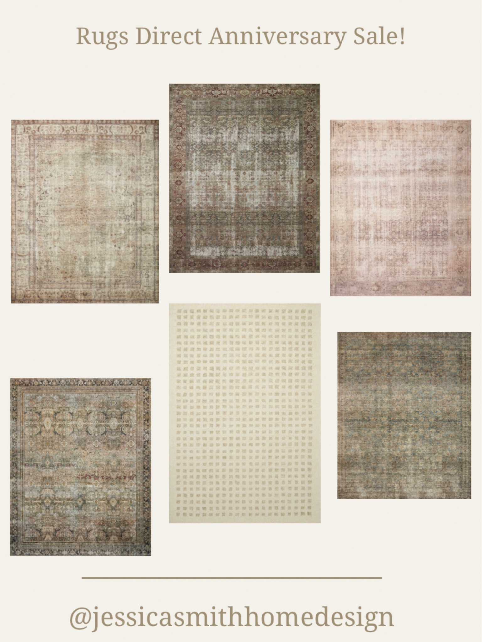 Rugs Direct is having an anniversary sale! AND you get an EXTRA 15% off when you use my code JESSICA15! 