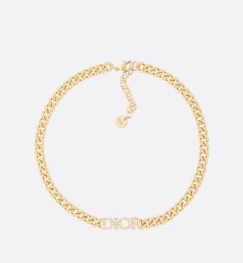 Dio(r)evolution Choker Gold-Finish Metal and White Crystals | DIOR | Dior Beauty (US)