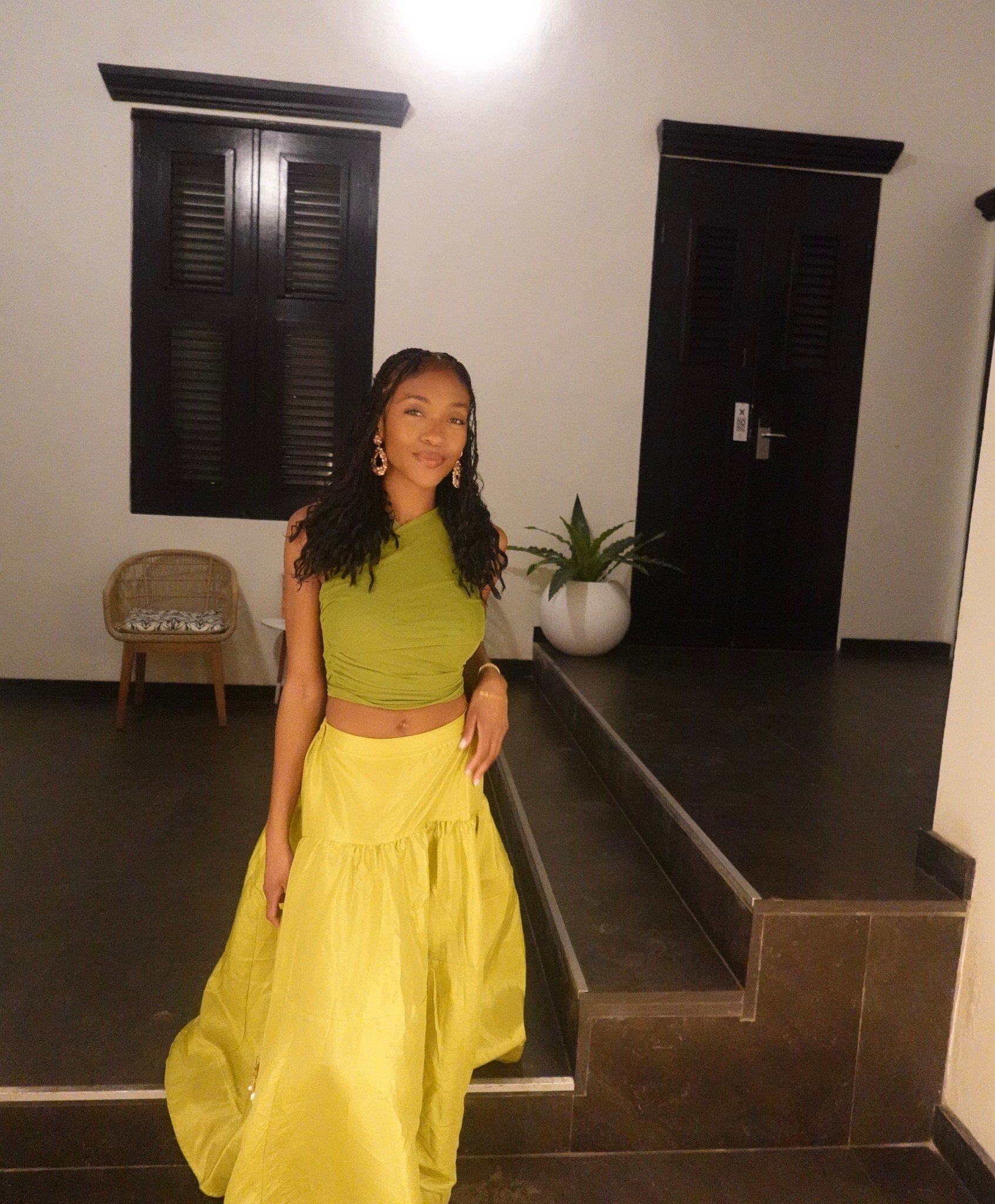 Perfect top to mix and match with different bottoms. This green top is more of a slinky material. #lktprettylittlething #plt