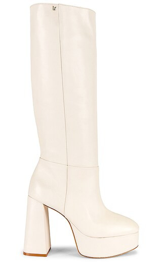 Biba Knee High Boots in Ivory | Revolve Clothing (Global)