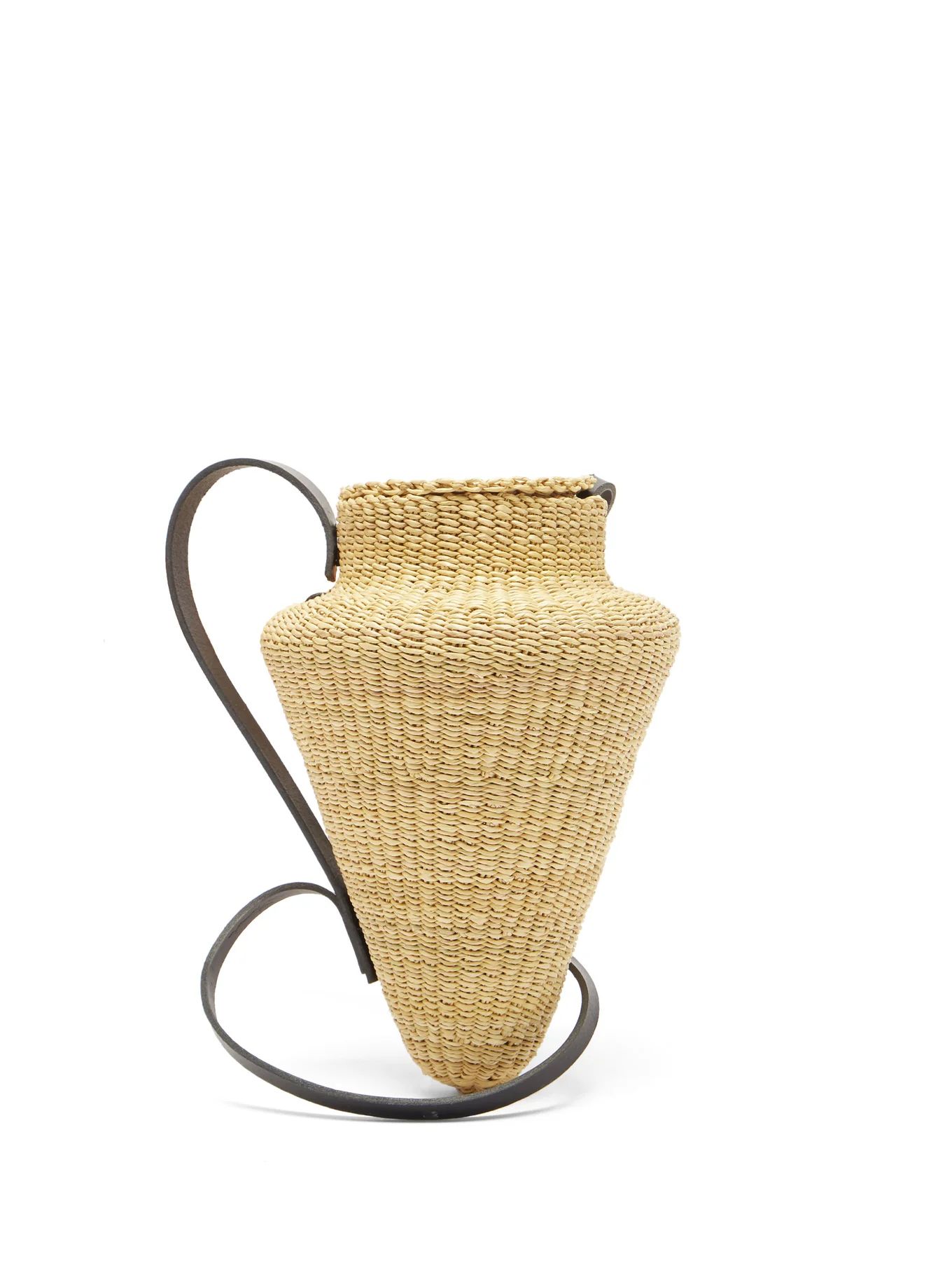 N.17 Grande Amphore straw basket bag | Inès Bressand | Matches (US)