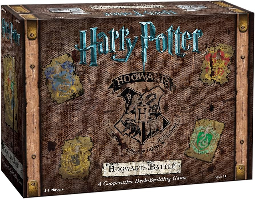 USAOPOLY Harry Potter Hogwarts Battle Cooperative Deck Building Card Game | Official Licensed Mer... | Amazon (US)