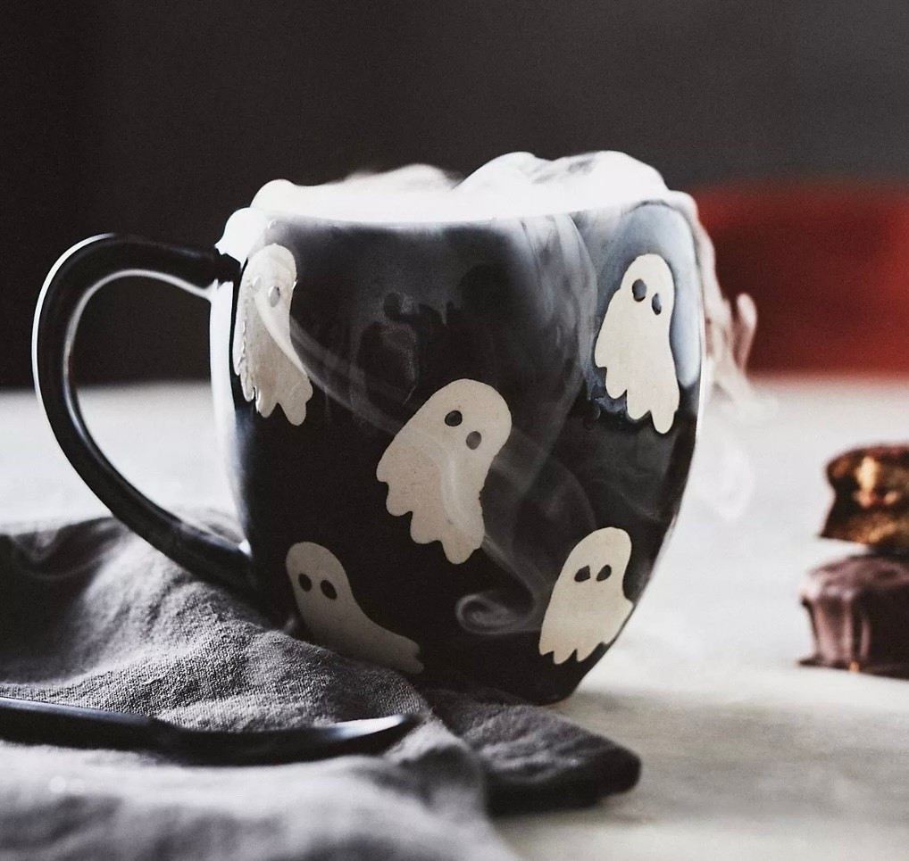 The cutest ghost mug!

#LTKHome #LTKHalloween #LTKOver40