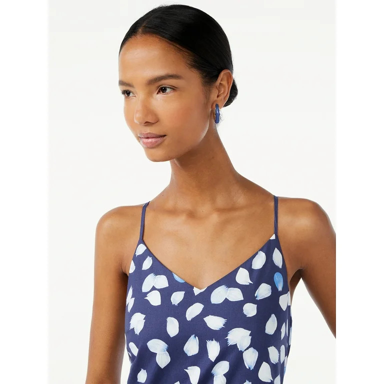 Scoop Women's Bow Back Midi Dress | Walmart (US)