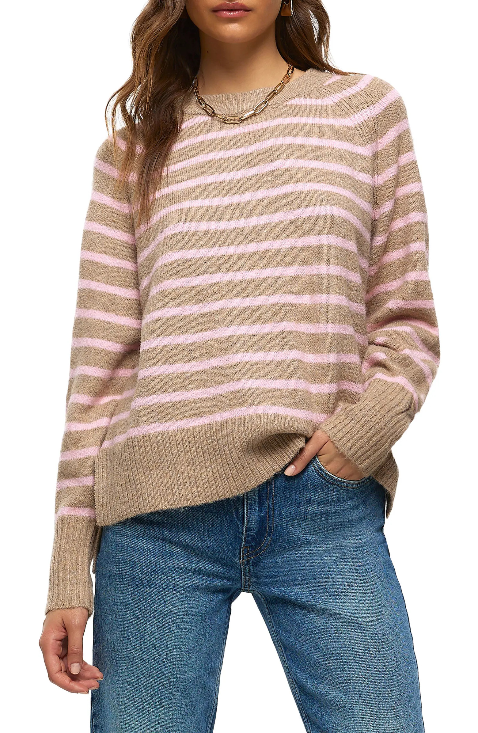 Oversize Stripe Sweater | Nordstrom