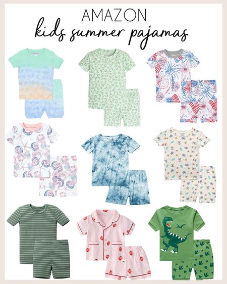Cute summer pajama sets for kids from Amazon! 

#amazonfinds

Amazon finds. Amazon kids. Amazon summer pjs for kids. Kids summer pajama set  

#LTKKids #LTKSeasonal #LTKFindsUnder50