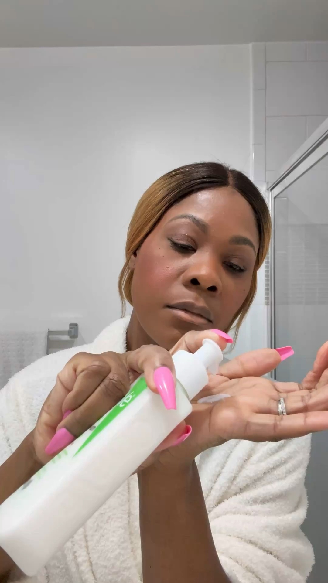The CeraVe hydrating cream to foam cleanser is so good ! I love how easy and effectively it removes my makeup. I always double cleanse and it always leaves my skin feeling clean, fresh and hydrated. My current favorite cleanser for makeup days.  

#LTKBeauty #LTKselfcare
