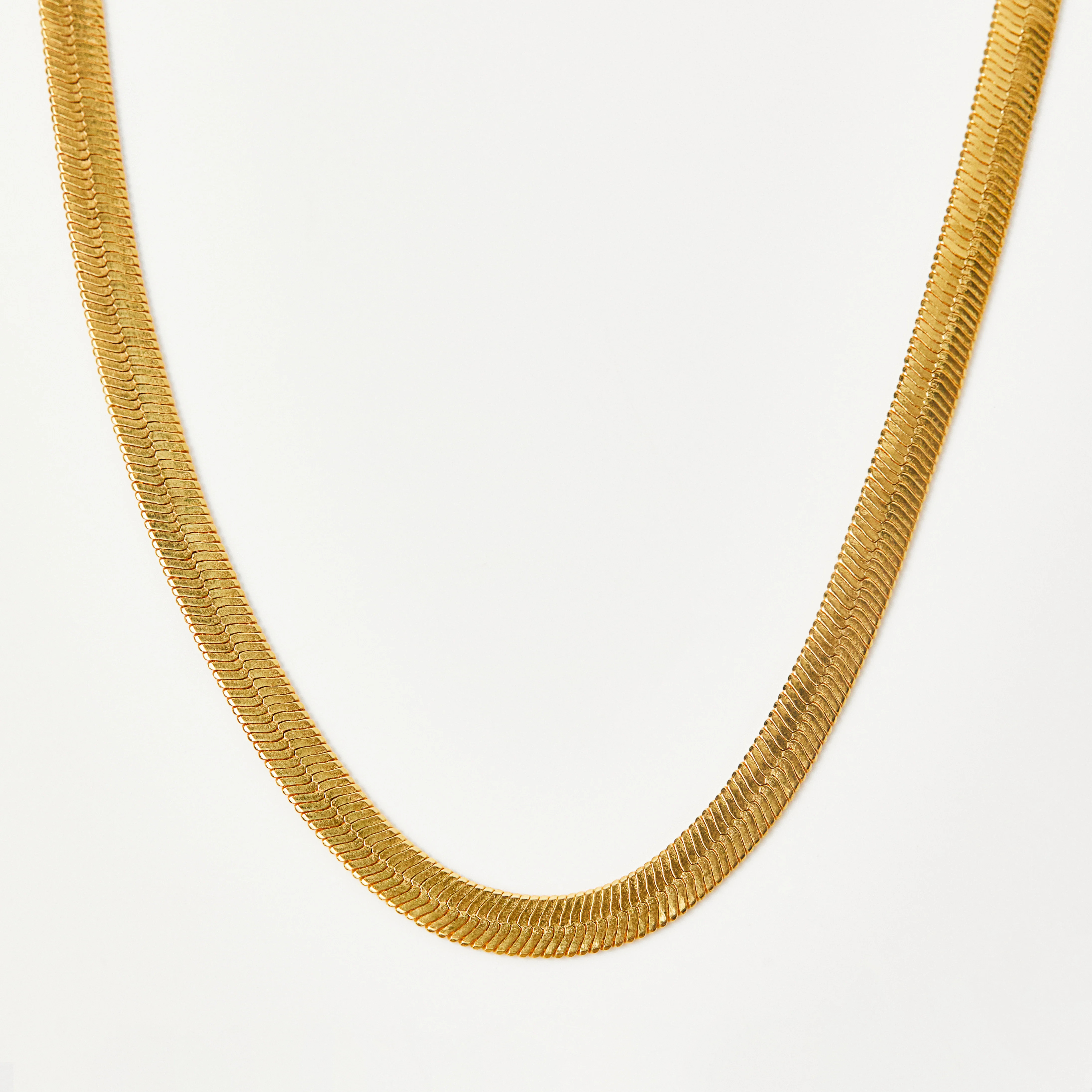Slinky Herringbone Chain | Carrie Elizabeth