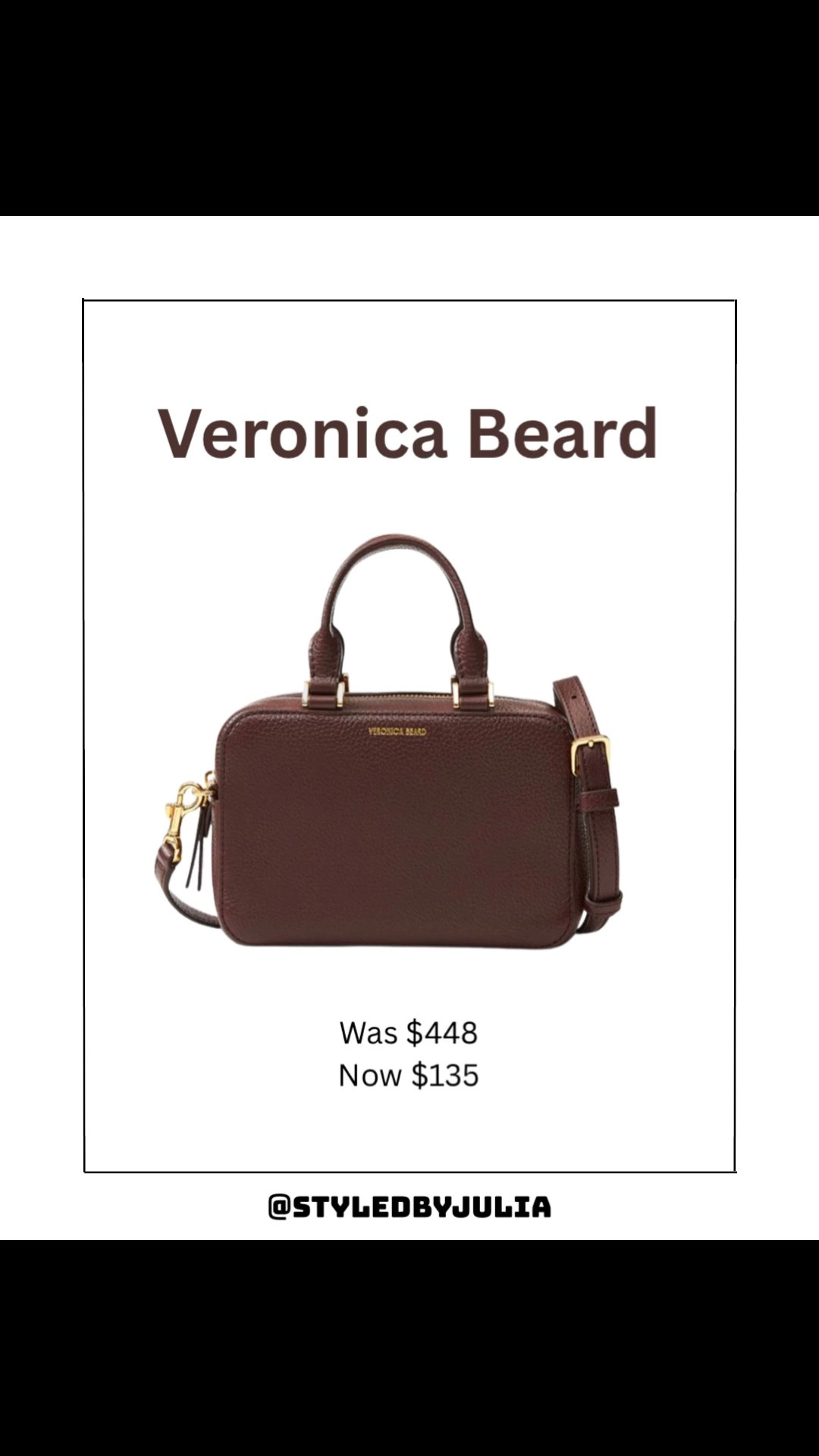 Maroon handbag Veronica beard sale finds crossbody outfit unique leather designer

Love this bag 😍 I’ve had my eye on it for a while and finally pulling the trigger since it’s on sale!! 
Also comes in tan, yellow, and blue!

#LTKSaleAlert #LTKmomlife #LTKPetite