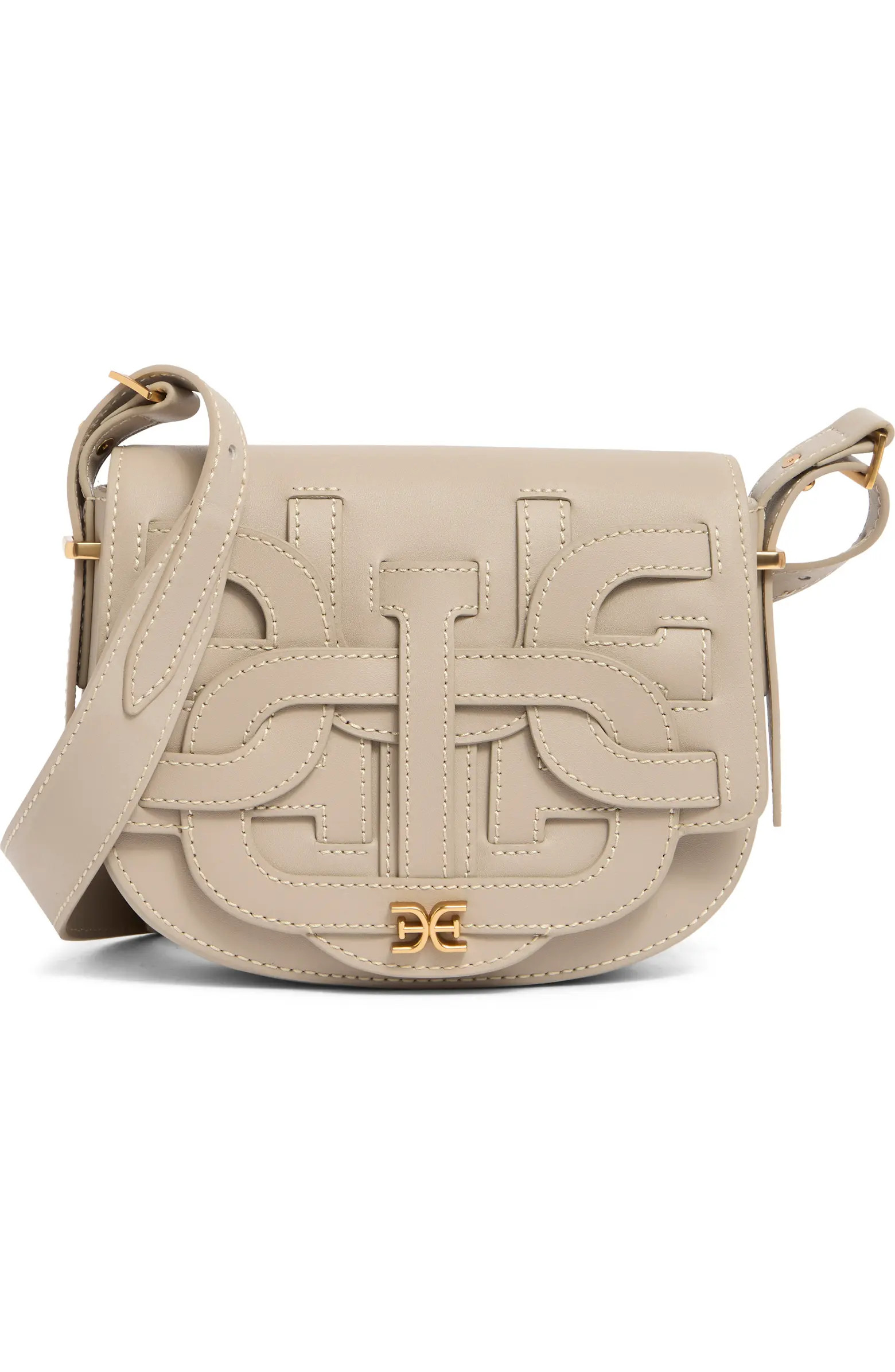 Small Bay Leather Saddle Crossbody Bag | Nordstrom