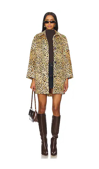 The Car Coat in Vintage Leopard | Revolve Clothing (Global)