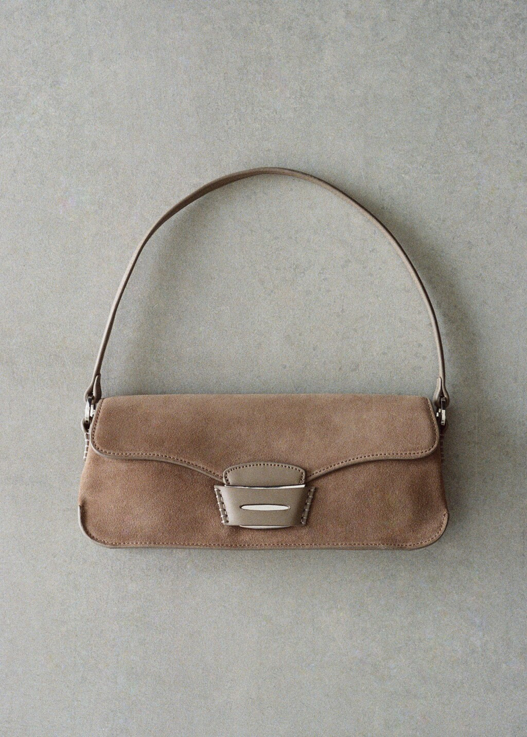 Suede shoulder bag - Women | MANGO United Kingdom | MANGO (UK)