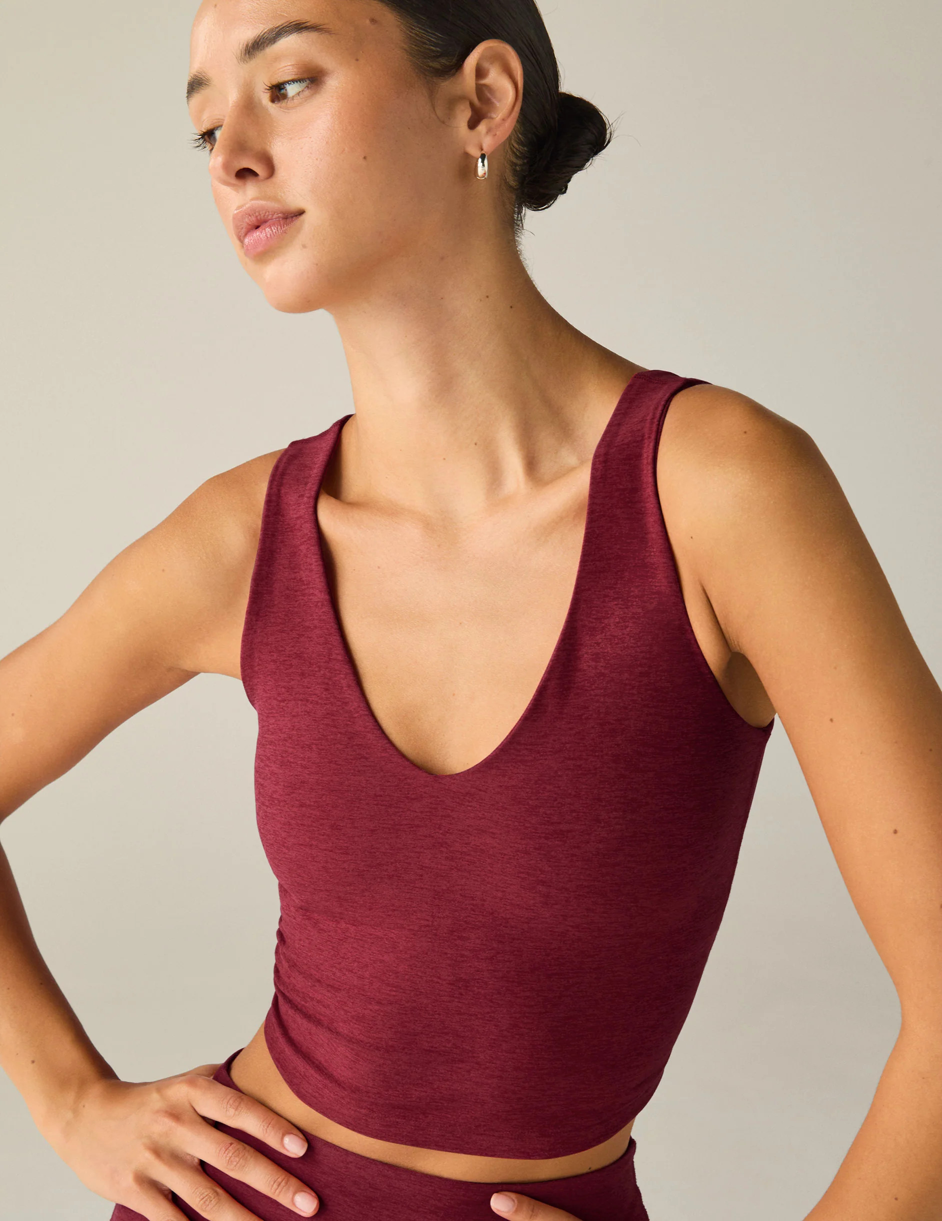 Spacedye Good Day Cropped Tank | Beyond Yoga | Beyond Yoga