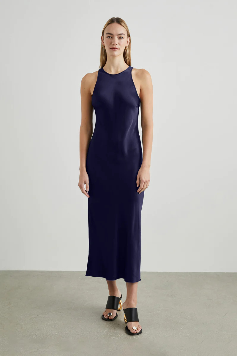 SOLENE DRESS - NAVY | Rails